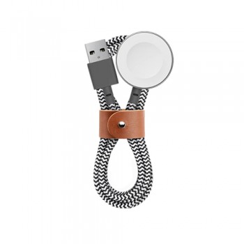 DÂY CÁP SẠC APPLE WATCH NATIVE UNION - RESPONSIBLE PACKAGING - Zebra 